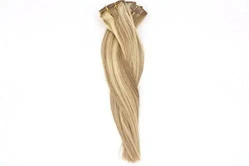 15-22 inch Clip in Human Hair Extensions - 7pc Set - Image 3