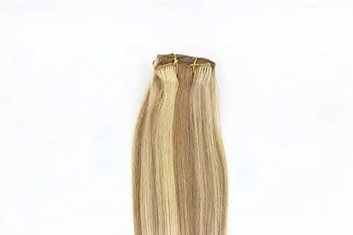 15-22 inch Clip in Human Hair Extensions - 7pc Set - Image 7