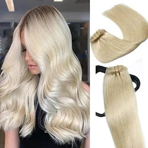 15-22 inch Clip in Human Hair Extensions - 7pc Set - Image 8