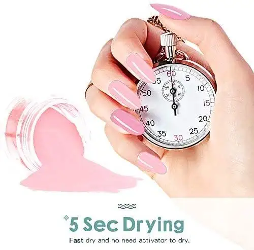 Acrylic Nail Dipping Powder Rainbow Color Set - Image 5