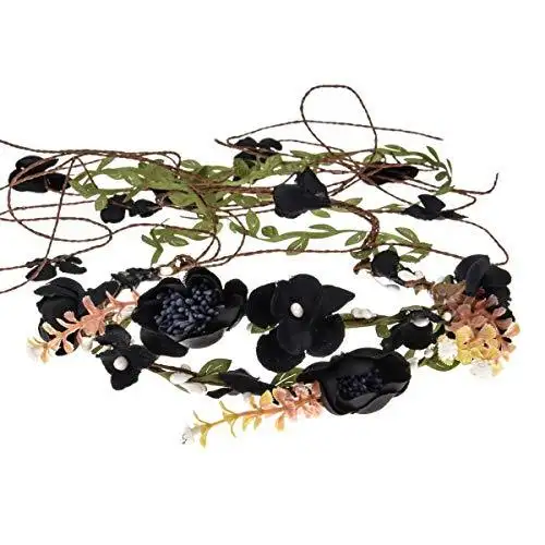 Aesthetic Rattan Flower Vine Crown Tiara Hair Accessory - Image 14