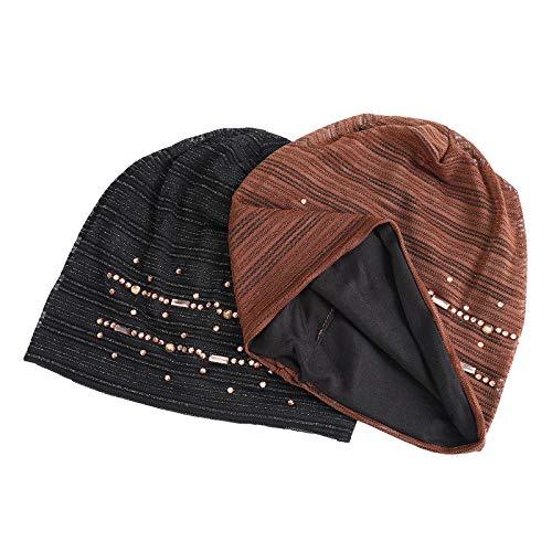 Beanie Hat Sleep Caps Set - Image 40