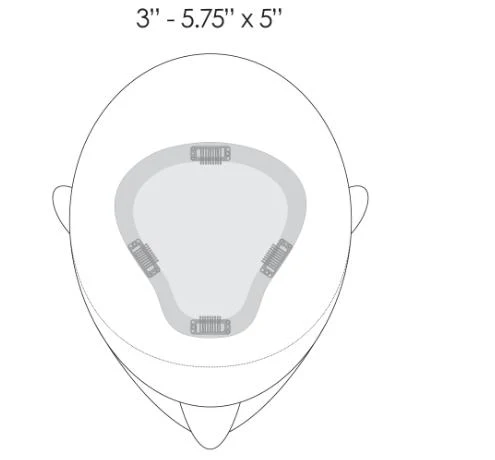 EasiPart Human Hair XL - 12 Inches Hairpiece Topper - Image 8