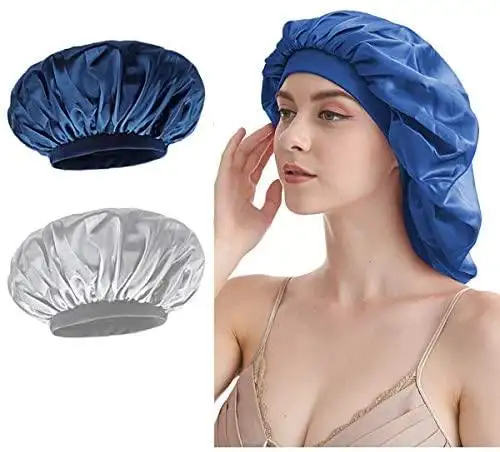 Satin Sleep Cap - 4pc Set - Image 11