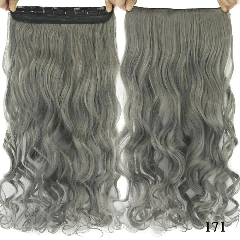 Heat Friendly Clip-in One Piece Hair Extension Hair Accessory - Image 3