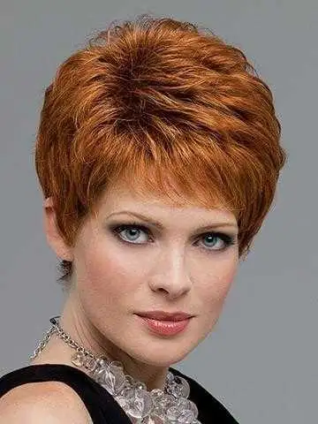 Heather -Human Hair Synthetic Blended Wig - Image 3