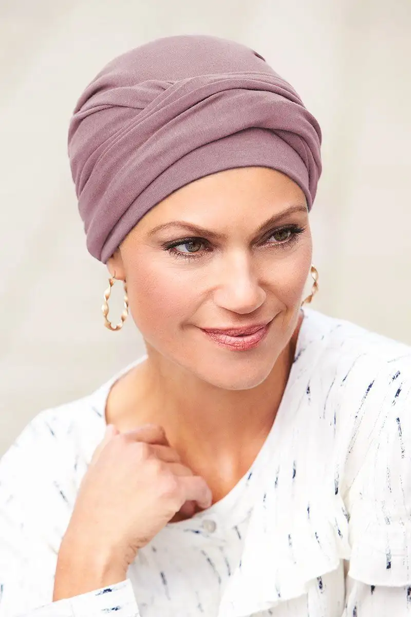Turban Loop Beanie with Scarf Set - Image 3
