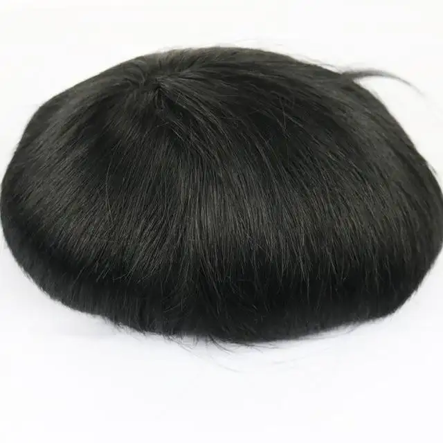 Mono Lace Human Hair Toupee For Men - Image 6