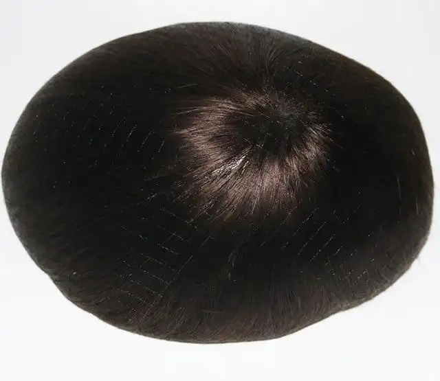 Mono Lace Human Hair Toupee For Men - Image 7