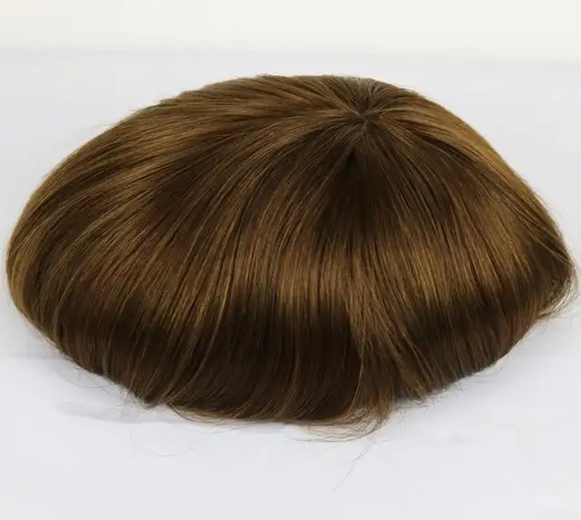 Mono Lace Human Hair Toupee For Men - Image 8