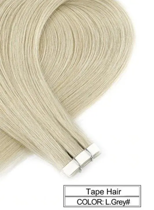 Ombre Baylage 10PCS Remy Tape In Human Hair Extensions - Image 10