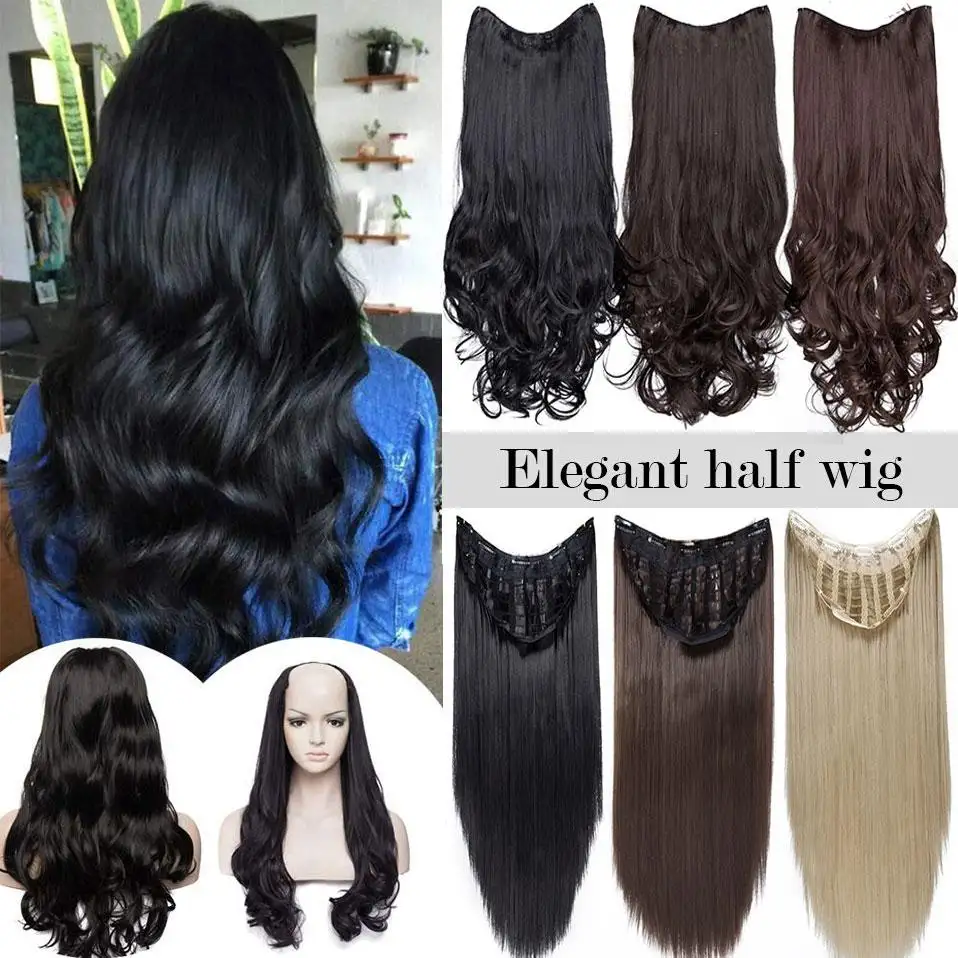 One-piece U Part Clip In Hair Extension - Image 6